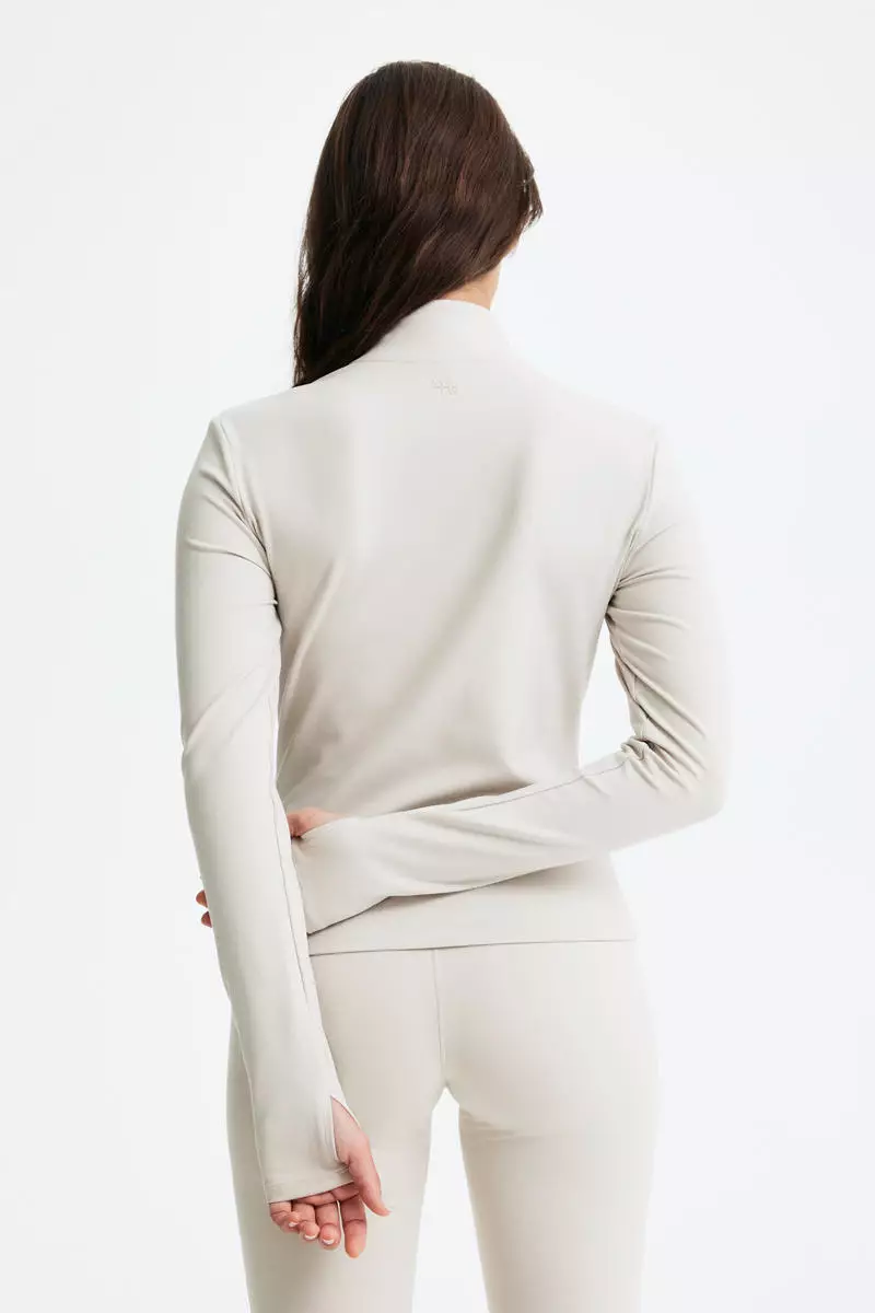 Zip-through sports jacket with SoftMove™