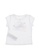 converse white Converse Girl's Printed Short Sleeves Tee & Biker Shorts Set (4 - 7 Years) - White DC988KA050E742GS_3