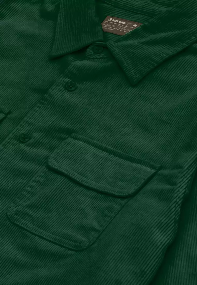Men's Seth Long Sleeve Corduroy Shirt C060923