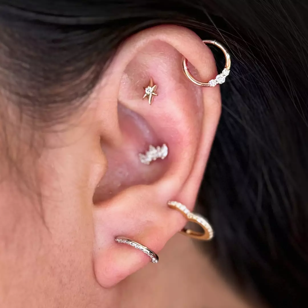 ISAGO Luminary Flatback Studs