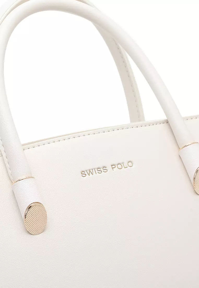 Women's Top Handle Bag / Sling Bag / Crossbody Bag (Tas Selempang / Tas Tangan) - Putih
