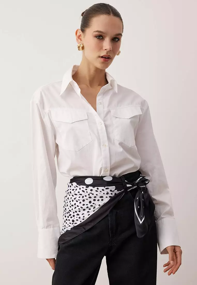 Polka Dot Scarf