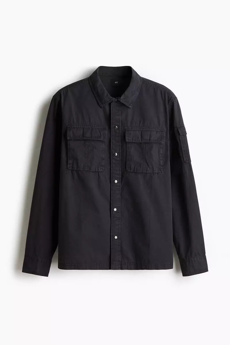 Regular Fit Utility overshirt