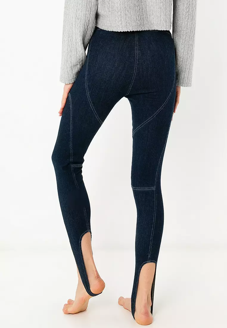 Equestrian Denim Leggings