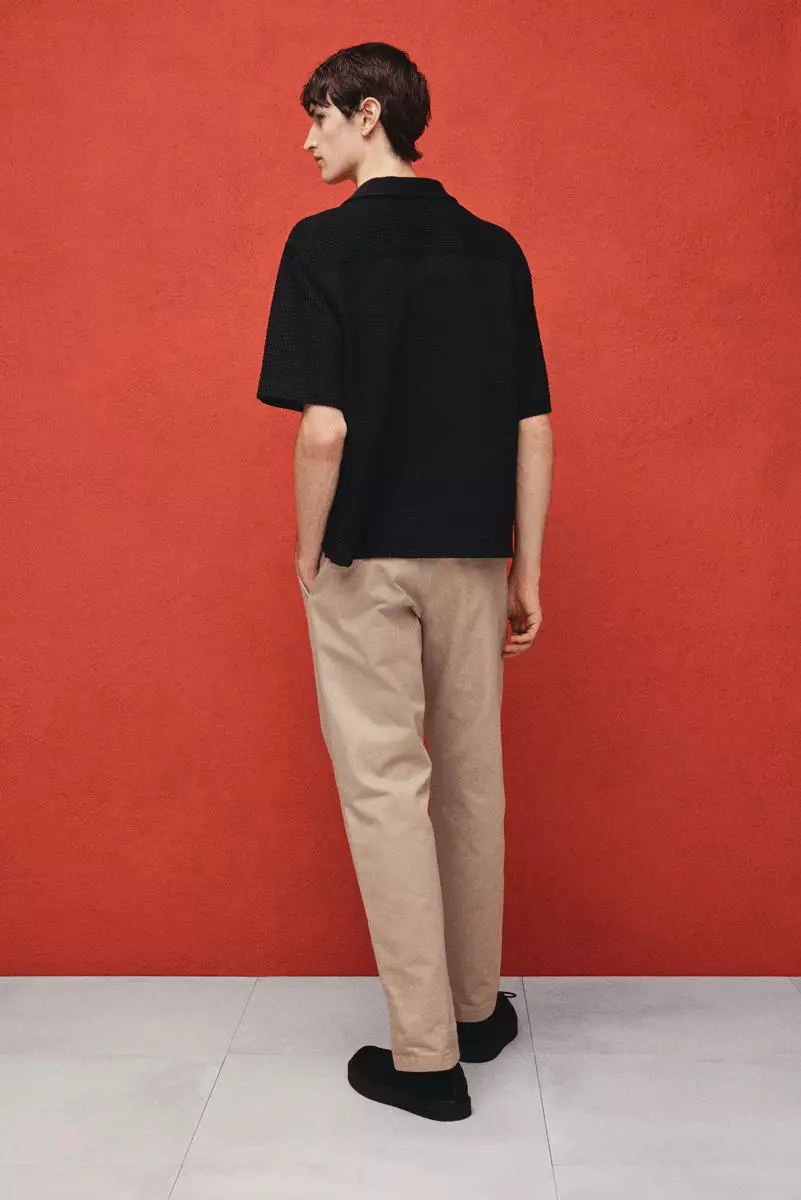 Regular Fit Jacquard-knit shirt