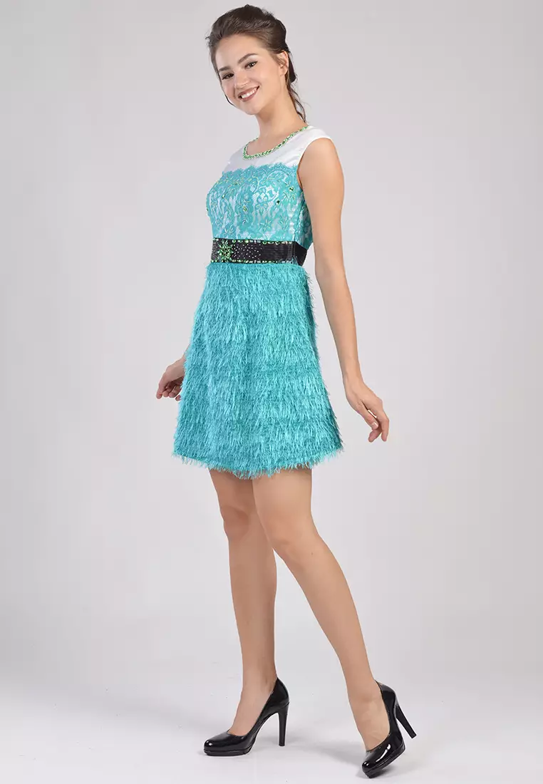 Bibiq Dress Satin Lace