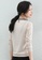 A-IN GIRLS beige Vintage Scarf Collar Panel Knit Sweater 081F0AA4A4BA5AGS_2