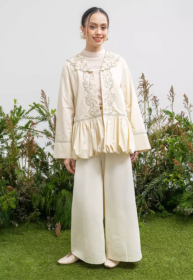 Kami Caia Puffy Outer Taupe
