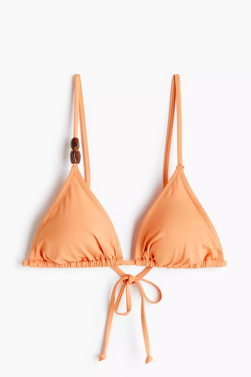 Padded triangle bikini top