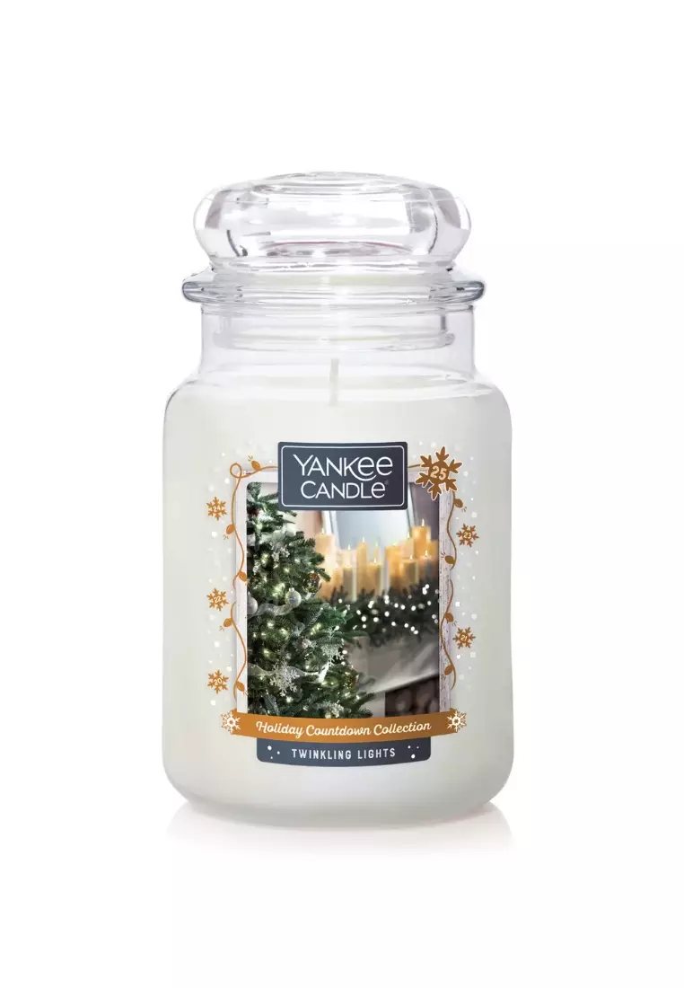 Buy Yankee Candle Twinkling Lights Classic Large Jar Candle Online