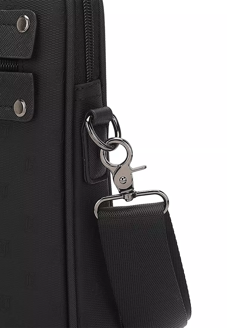 Men's Sling Bag / Crossbody Bag (Tas Selempang Pria) - Hitam