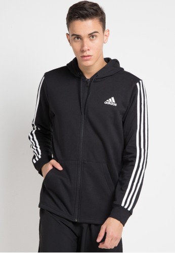 Jual adidas adidas must haves 3 stripes fullzip hoodie 