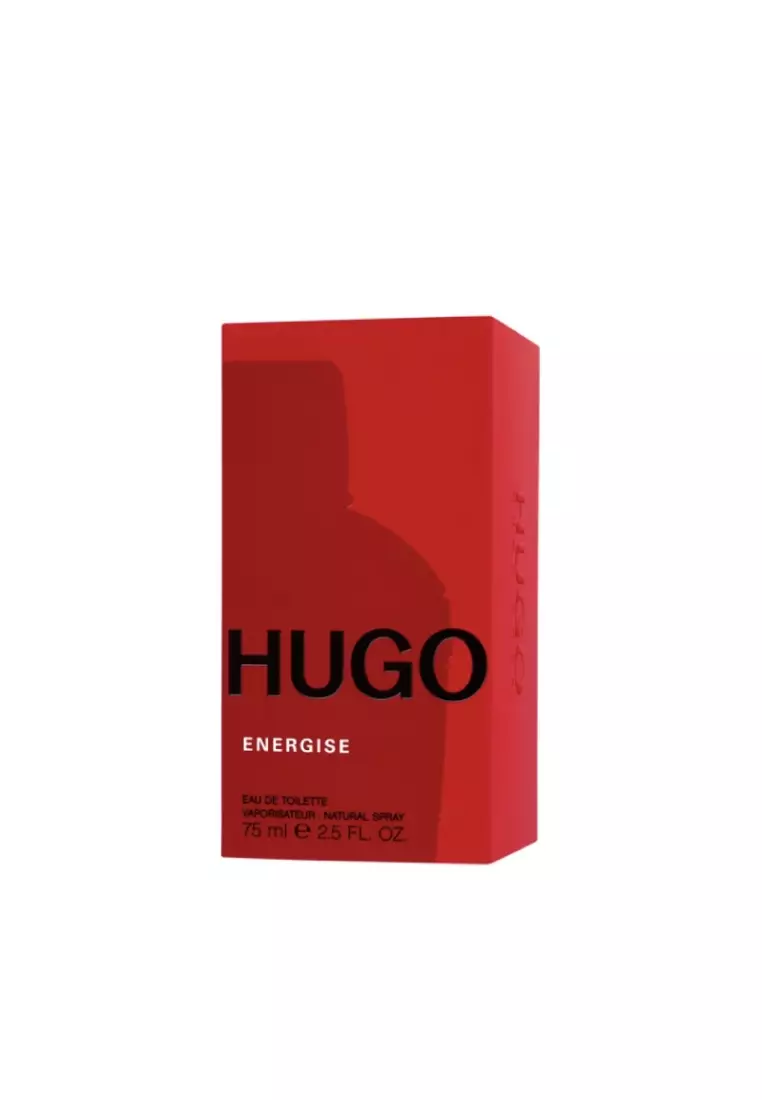 HUGO Energise Eau De Toilette Spray 75ml - Kumquat, Juniper Berry, Jacaranda Wood - EDT Perfume EDT For Men (Male Perfume) | Fragrance for Men