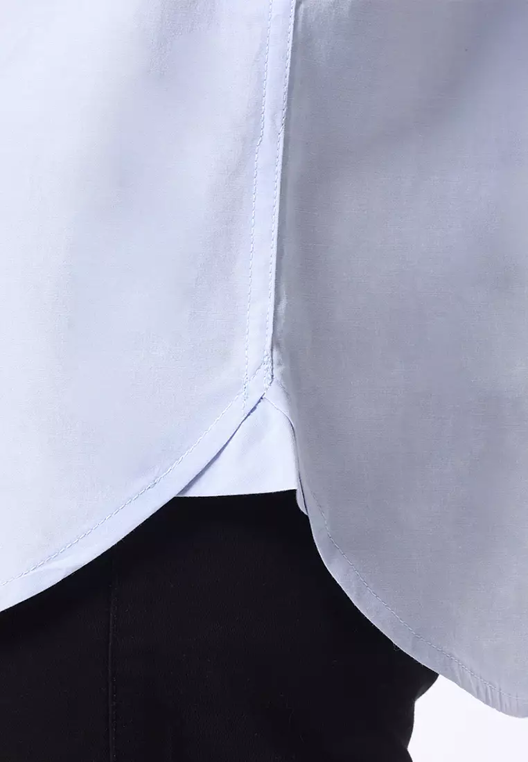 Kemeja Koko Pria Lengan Pendek Baju Muslim Pria STARKOV BLUE