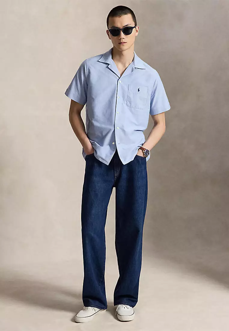 Classic Fit Oxford Camp Shirt