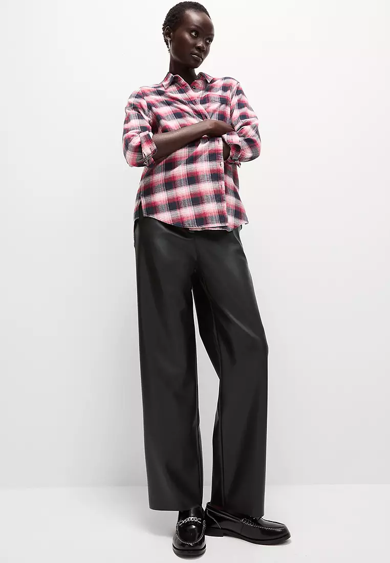 Pure Cotton Checked Shirt