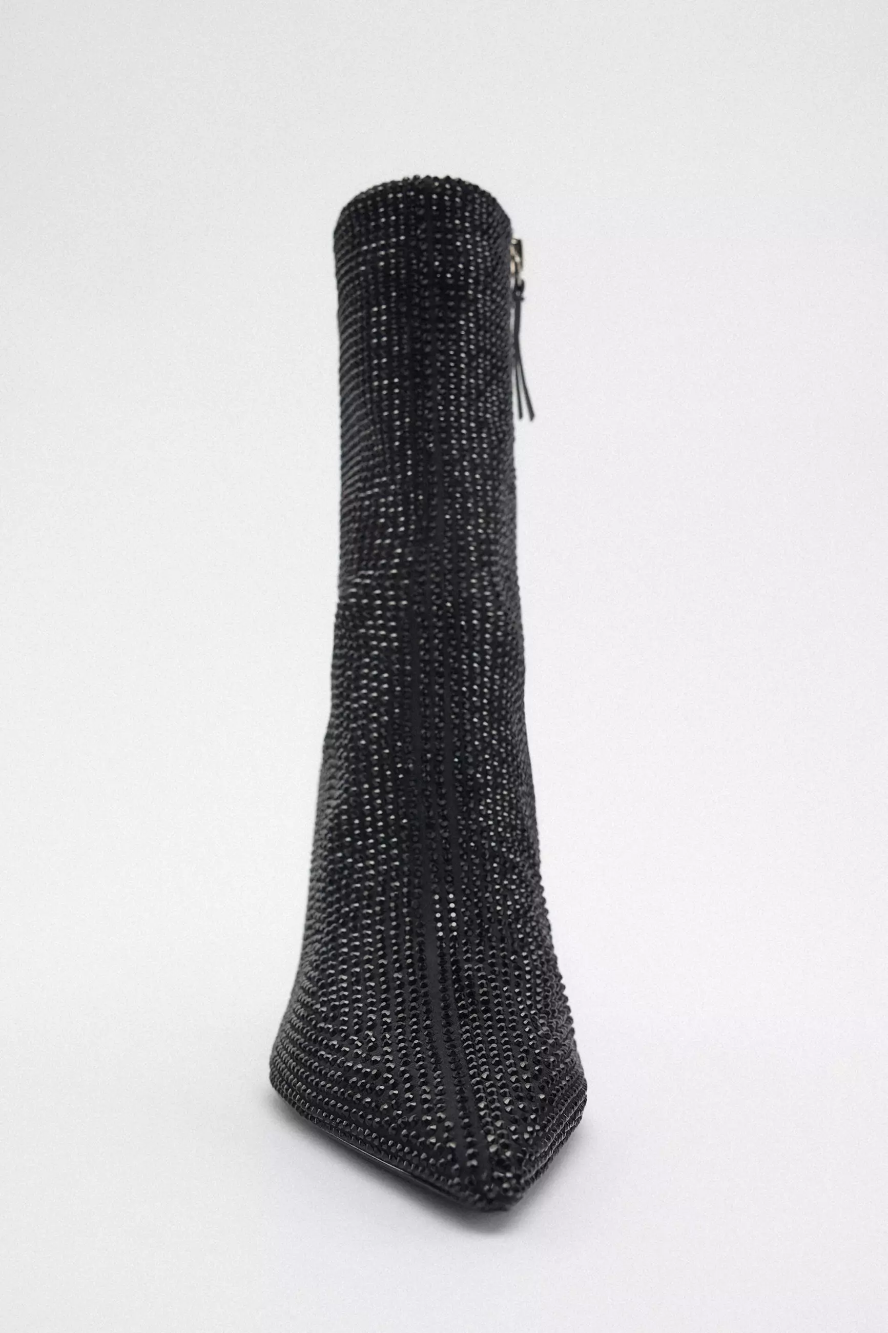 ZARA High-Heel Ankle Boots With Sparkly Details 2025 | Buy