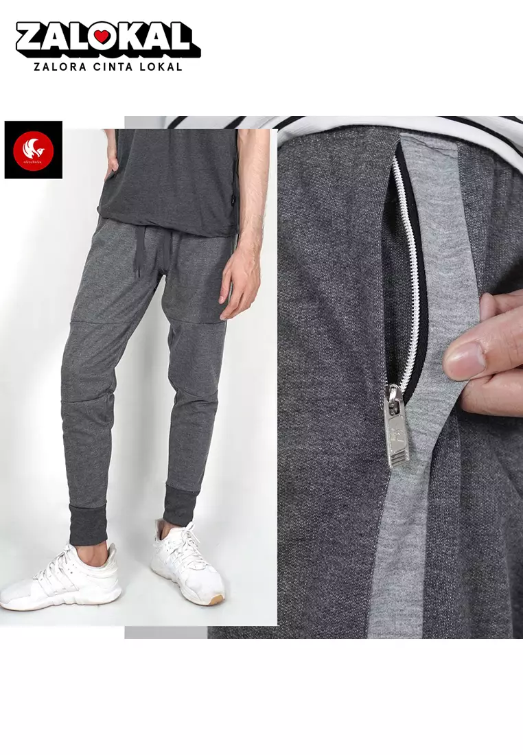 OKECHUKU Atlanta Unisex Jogger Pants Pocket With Zipper