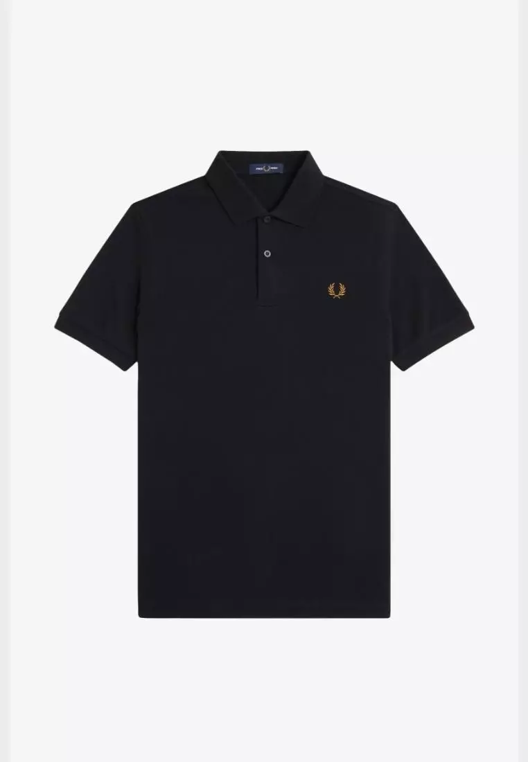 Fred Perry M6000 The Fred Perry Shirt (Black / Dark Caramel)
