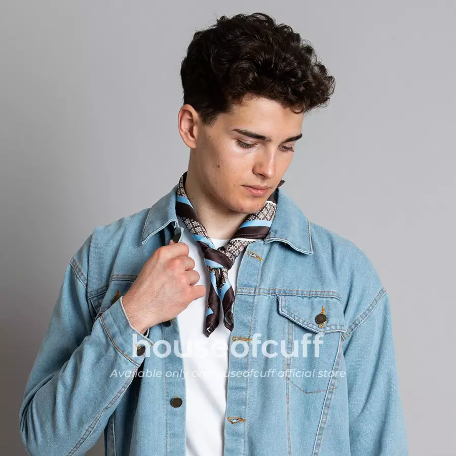 Houseofcuff Scarf Syal Bandana Leher Pria Formal X26