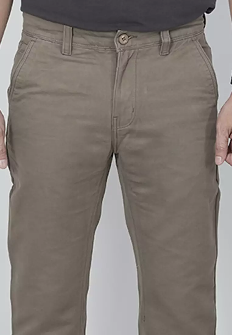 LGS - Celana Panjang Chinos Pria - Motif Polos - Reguler Fit - CCT.571.058