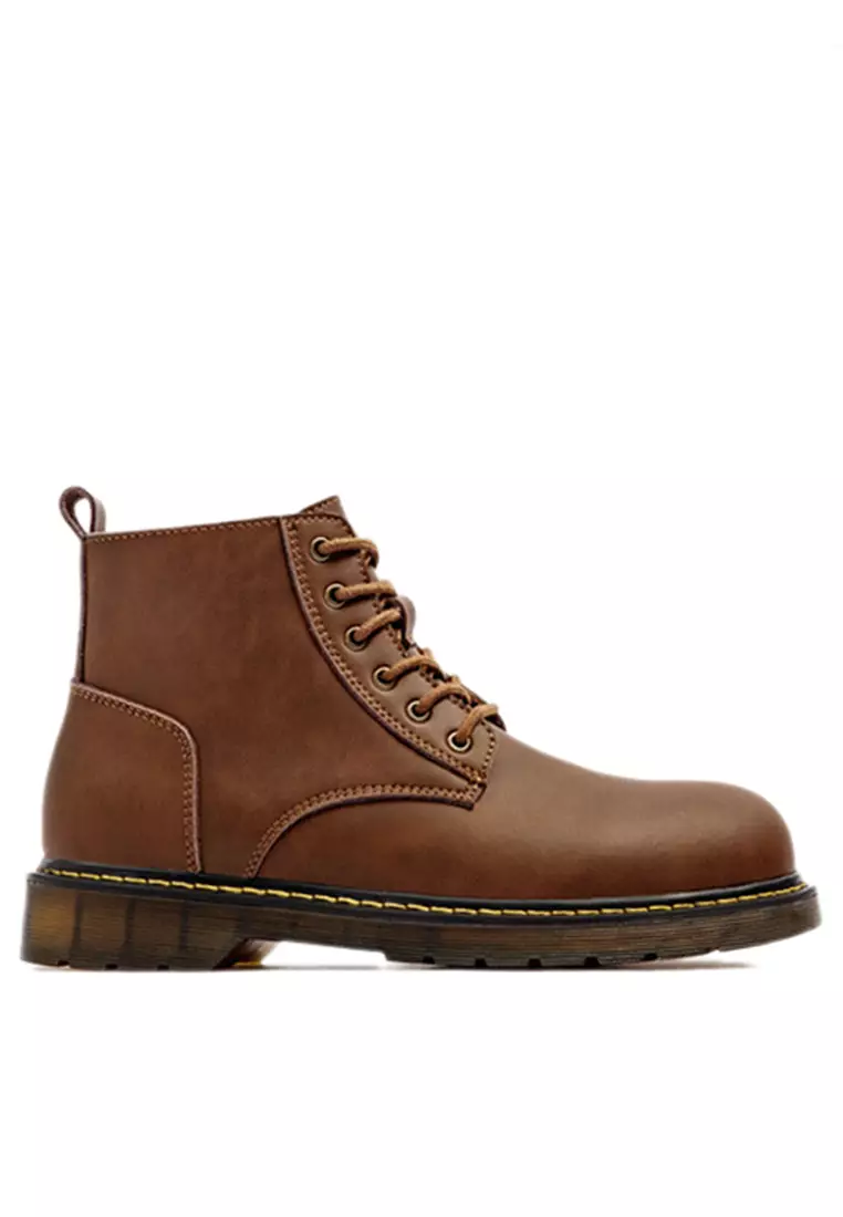 Discount on Twenty Eight Shoes  shoes - SKU: Retro Leather Martin Boots CQ2007040