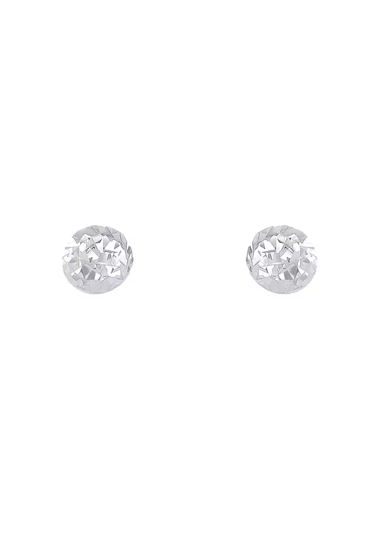 HABIB 375/9K White Gold Earrings (Tatinia) BSC4-DCBE0004MM-V-3W