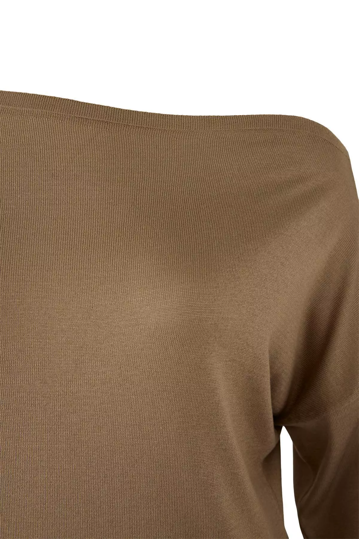 Mink Boat Neck Knitwear Sweater Tbbaw24An00041