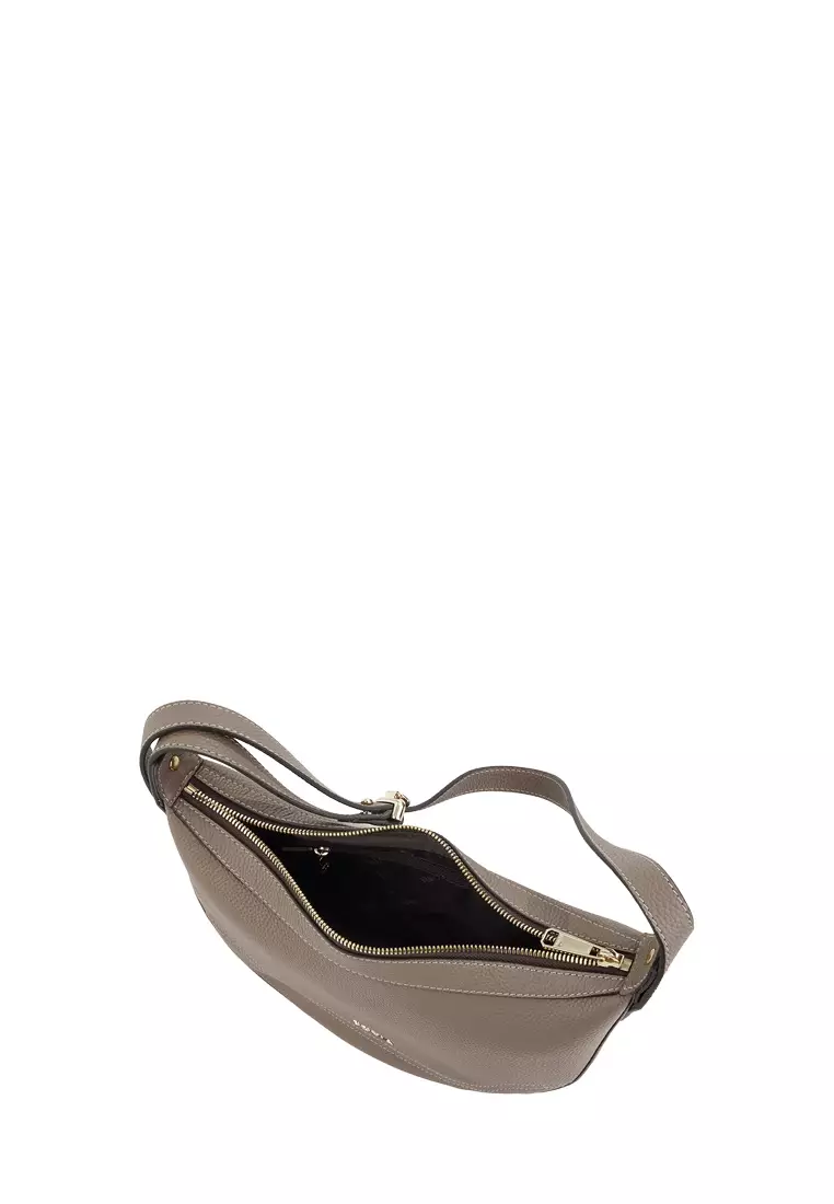 Piera Taupe Medium Shoulder Bag