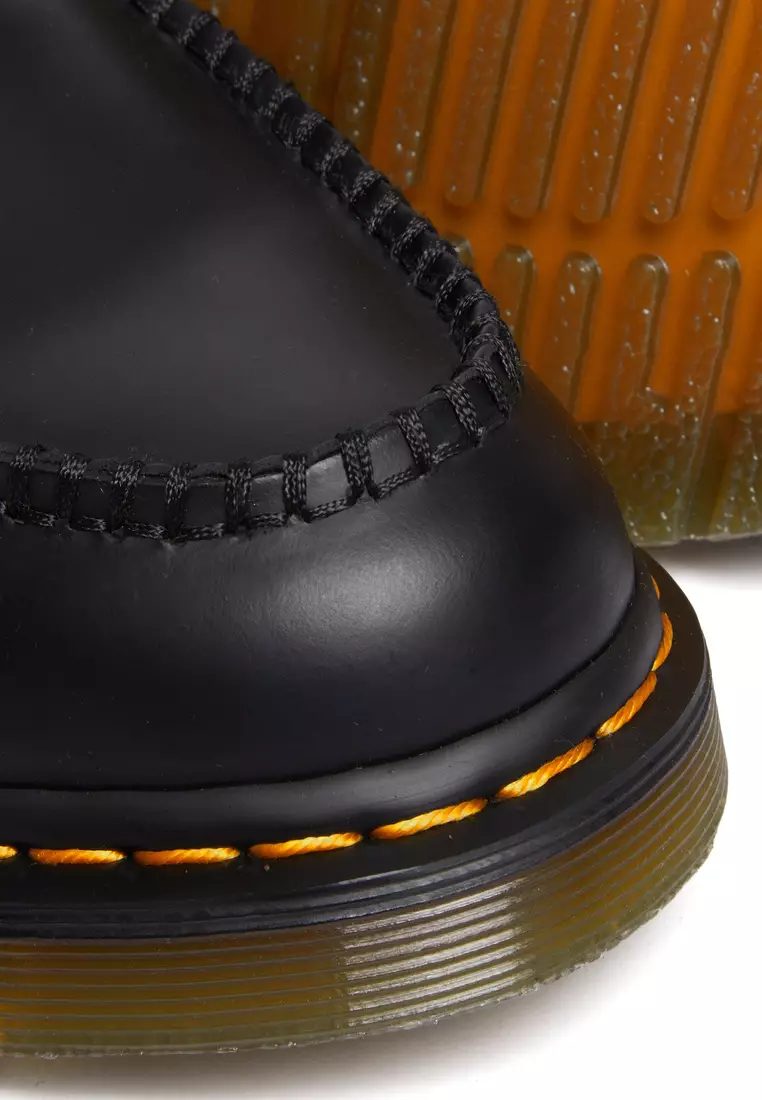 SMOOTH LEATHER PENTON LOAFERS BLACK - WOMEN