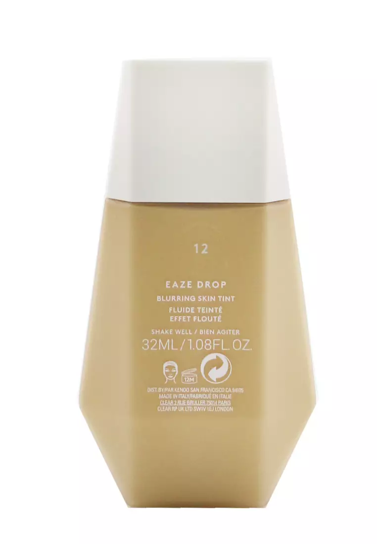 Fenty Beauty By Rihanna - Eaze Drop Blurring Skin Tint - # 12 (Medium With Warm Golden Undertones) 32ml/1.08oz