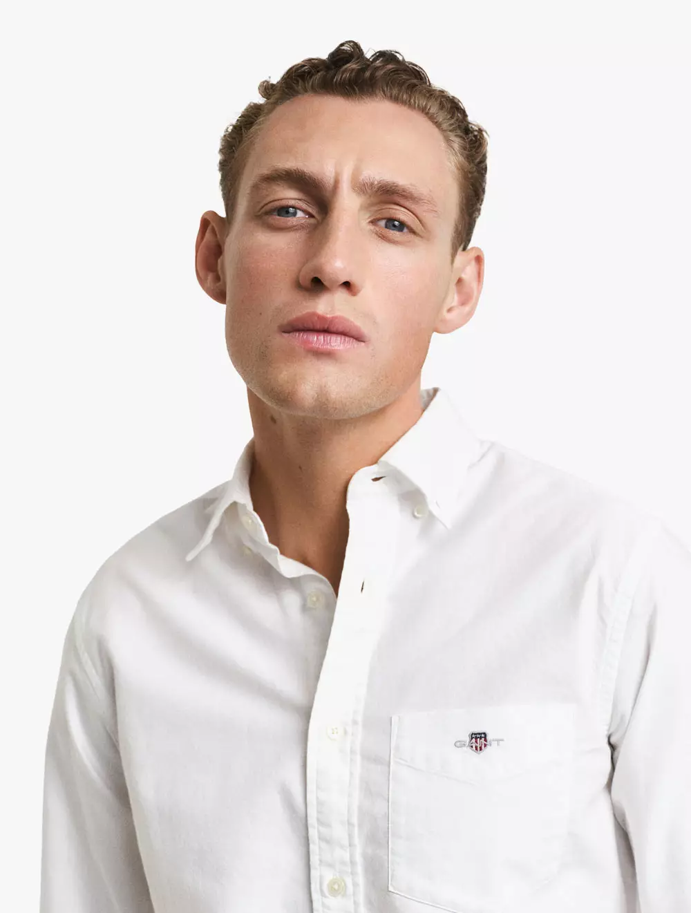 GANT - Pakaian Pria - Reg Oxford Shirt - White