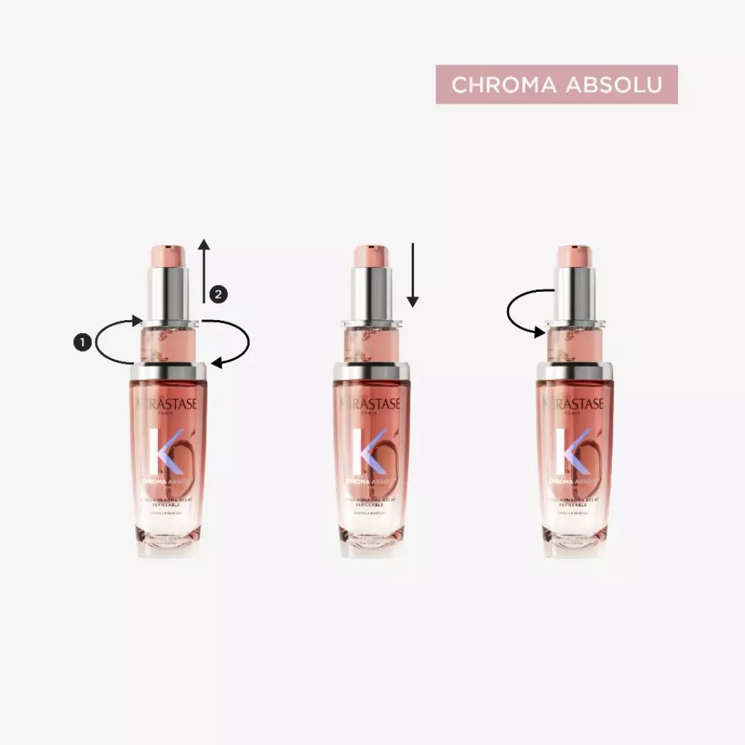 [NEW LAUNCH] Kerastase Chroma Absolu Hair Oil 75ml Hair Serum for Colored Hair - Serum Rambut untuk Rambut Diwarnai