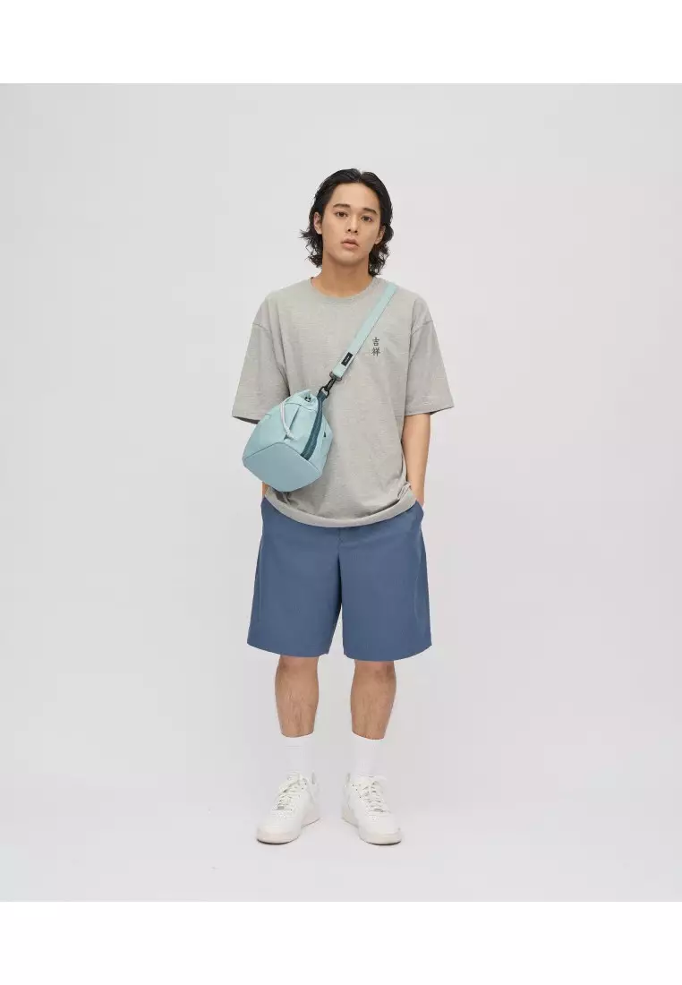 Plain-me 防潑水桶包 - 藍色