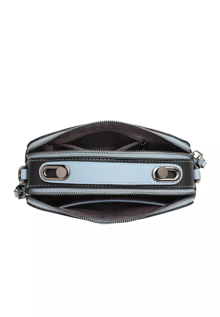 Women's Top Handle Bag / Sling Bag / Crossbody Bag - Blue