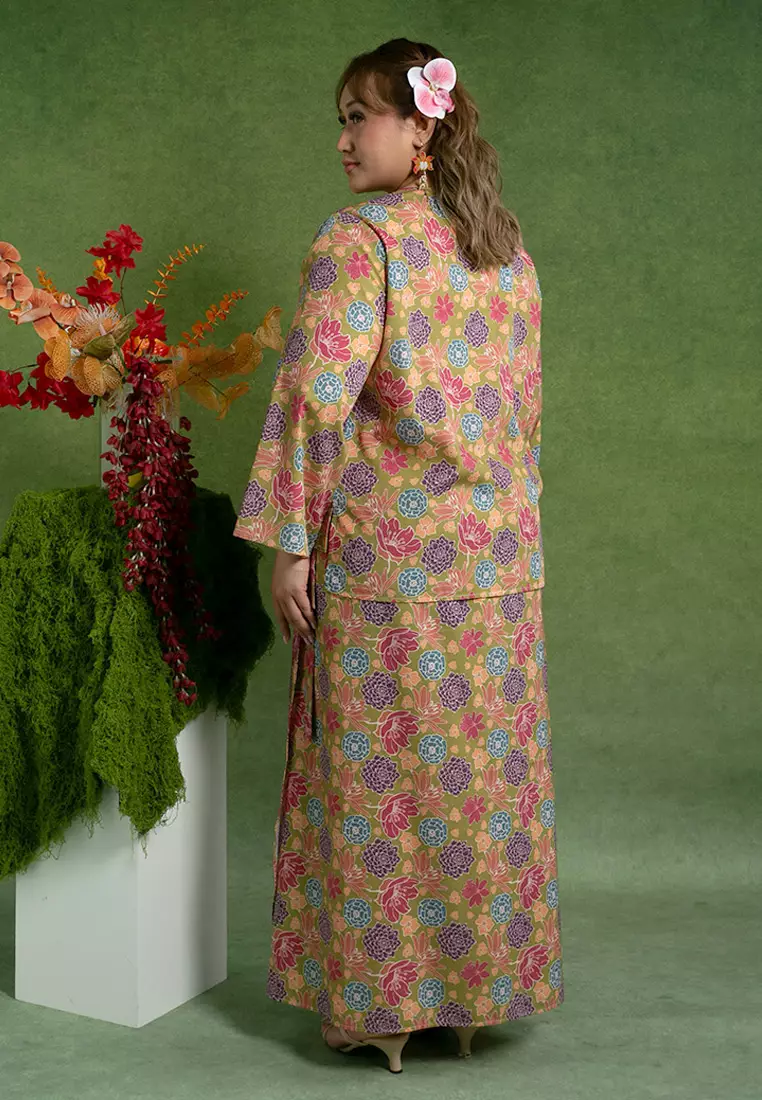 Miza Plus size Kurung Set