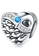 925 Signature silver 925 SIGNATURE Solid 925 Sterling Silver Romantic Heart Shaped Sky Blue CZ Charm 1C29CACB53EBCAGS_1
