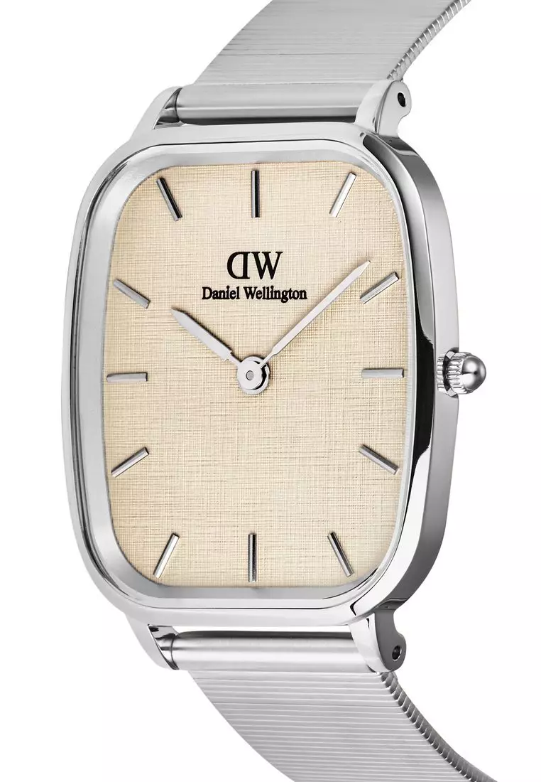 Marlon Wire Linen Silver - Men Watch stainless steel watch DW Official Authentic Original