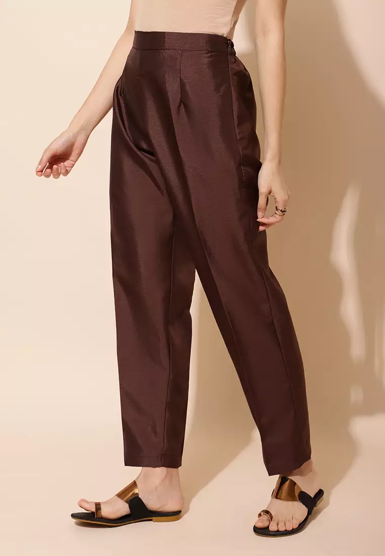 Chanira Festive Arifa Pants-Coffee