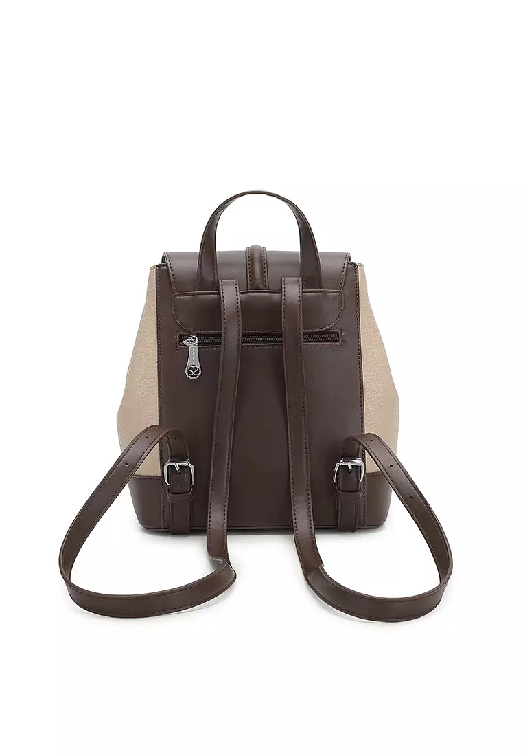 Women's Backpack (Tas Ransel Wanita & Tas Punggung Wanita) - Abu-Abu