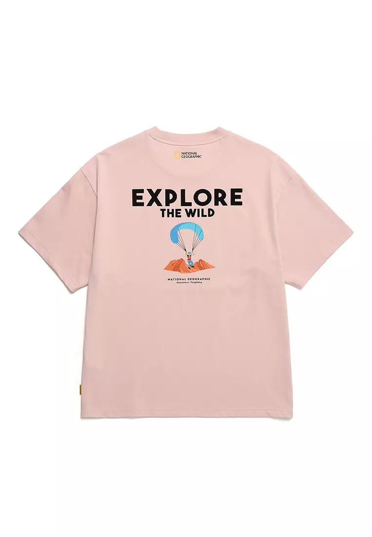 【NATIONAL GEOGRAPHIC】EXPLORE CONCEPT GRAPHIC T-SHIRT Clothing - ©National Geographic Graphics Short Sleeve Tee