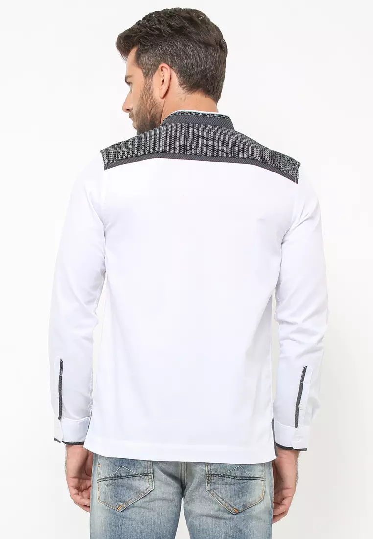 LGS - Baju Koko - Slim Fit - Lengan Panjang - JSH.385.S963KF.288.C-L/S