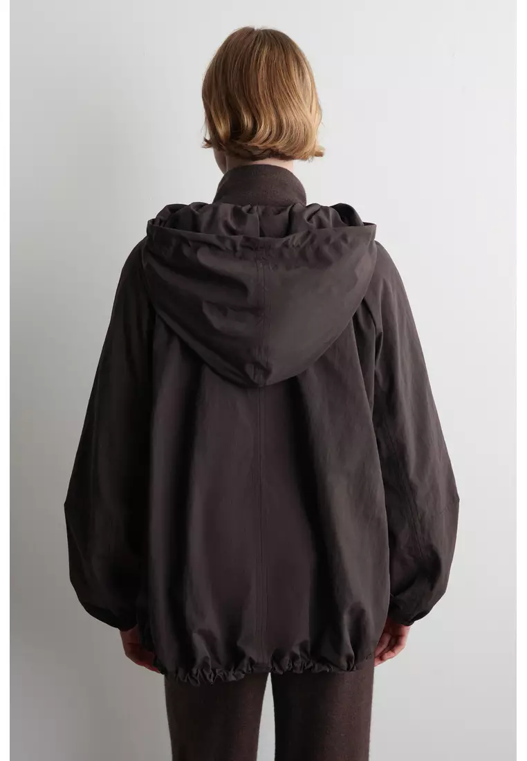 TECHNICAL HOODED PARKA JACKET