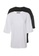 Trendyol black and white 2-Pack Basic Oversized Fit T-Shirt A28DDAA5F93D3DGS_6