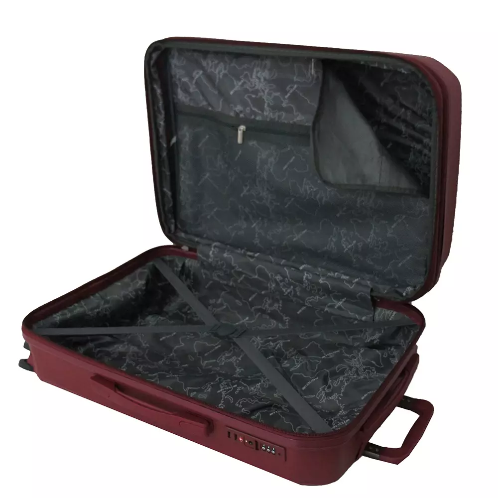 Navy Club Fodera Koper Hardcase PP - Expandable 4 Roda Putar TSA Lock - Size 28 Inch