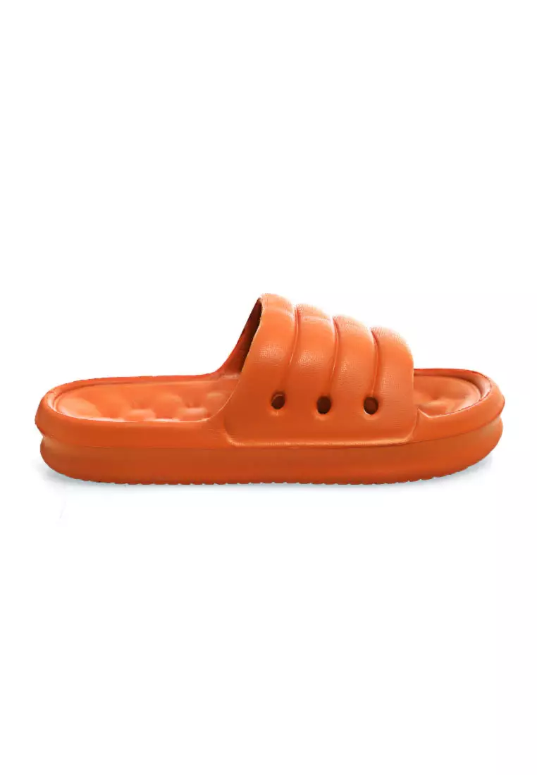 Coots Sandal Rumah Unisex Anti-Slip Slippers Comportable Casual Material EVA Soft ORIGINAL - Orange
