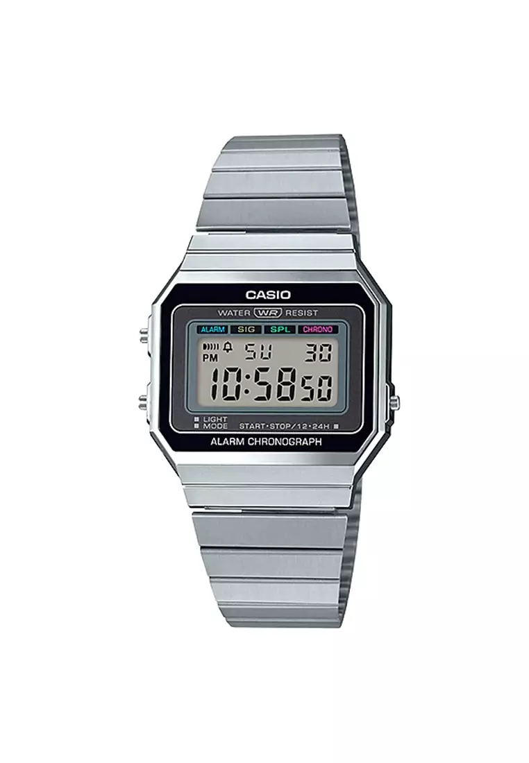 Casio top retro chronograph