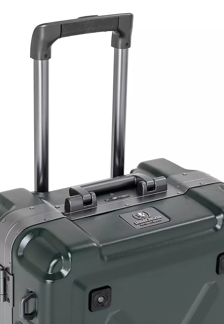 Outdoor 6302-62 Matte Khaki (Frame Type) - TSA Luggage