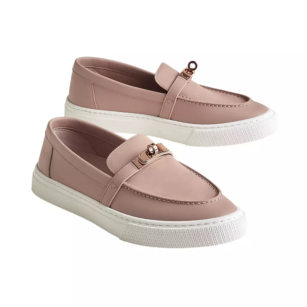 Game Slip On Loafers Beige Nude Rghw
