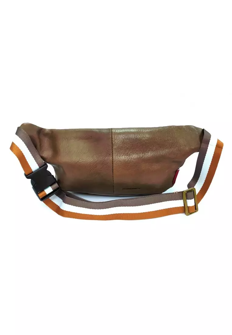HUMMER LEATHER WAIST POUCH (2 COLORS)